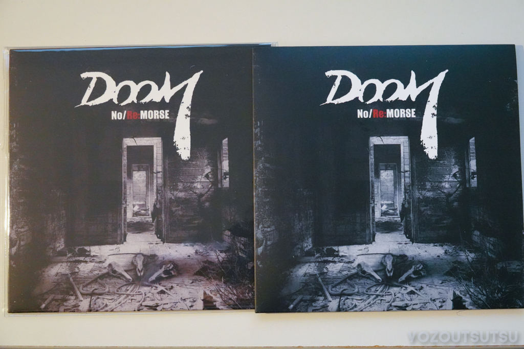 DOOMのNo/Re:MORSEのジャケの色味