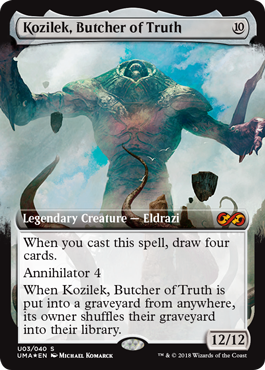 真実の解体者、コジレック/Kozilek, Butcher of Truthのボックストッパー拡張アート