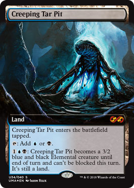 忍び寄るタール坑/Creeping Tar Pitのボックストッパー拡張アート