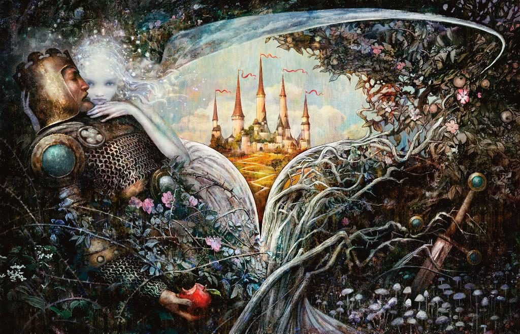 Throne of Eldraine key art by Seb McKinnon