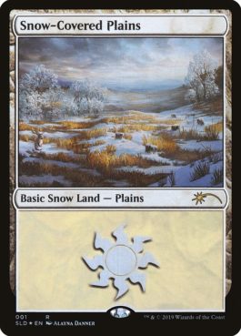 《冠雪の平地/Snow-Covered Plains》[Secret Lair]