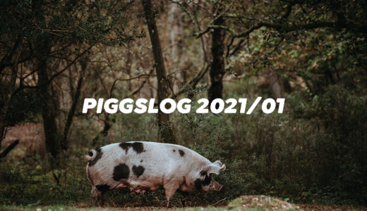【PIGGS LOG】2021年1月のPIGGSの活動を振り返る【ネットニュースまとめ】
